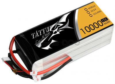 Аккумулятор Gens Ace Tattu Li-Po 22.2V 10000 mAh 6S1P 15C