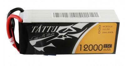 Аккумулятор Gens Ace Tattu Li-Po 22.2V 12000 mAh 6S1P 25C