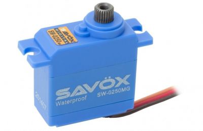 Сервопривод Savox цифровой 3,5-5 кг/см 4,8-6 В 0,14-0,11 сек/60° 25 г (SW-0250MG)