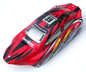Корпус BSD Racing для BS803T 1:8 Красный (BS803-003R)