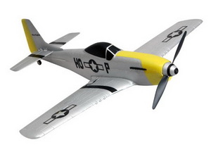 Самолет Nine Eagles P-51 Mustang 2.4 GHz (RTF Version) NE30277924214001A (NE R/C 779B) Серебристый