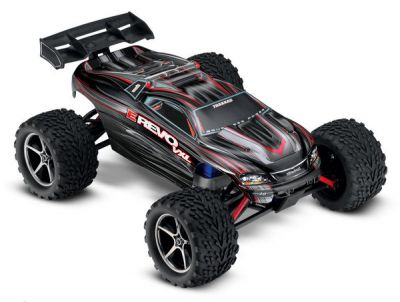 Автомобиль Traxxas E-Revo VXL Brushless 4WD 1:16 2.4Ghz (RTR Version) 7107 Black ― РуМ - Радиоуправляемые Модели