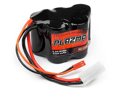 Аккумулятор HPI Racing Plazma 6.0V 4300mAh NI-MH 5S Receiver Pack Re-Chargeable Battery (Tamiya/Futaba) (HPI101937) 