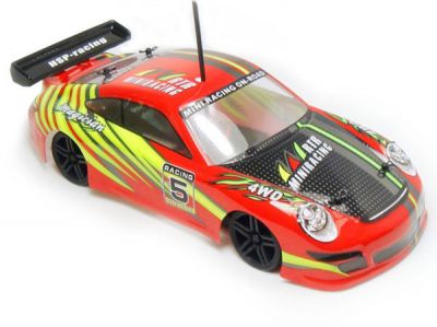 Автомобиль HSP Magician Touring Car 4WD 1:18 EP (RTR Version) Красный (94802)