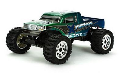 Автомобиль ECX Ruckus 2WD 1:10 EP 2.4Ghz (RTR Version) Зеленый ECX2100S