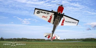 Самолет SonicModell Sbach 342 3D Бальза Электро 30E 1240мм KIT