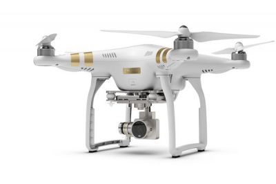 Квадрокоптер DJI Phantom 3 Professional с 3-хосевым подвесом и 4K камерой RTF