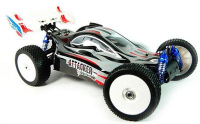 Автомобиль ACME Racing Attacker 4WD 1:8 2.4GHz Nitro (RTR Version) A3017T ― РуМ - Радиоуправляемые Модели