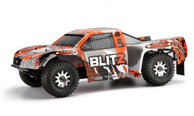 Автомобиль HPI Blitz Scorpion 2WD 1:10 EP 2.4GHz (Black/Orange RTR Version) 105833 Black/Orange/Silver ― РуМ - Радиоуправляемые Модели