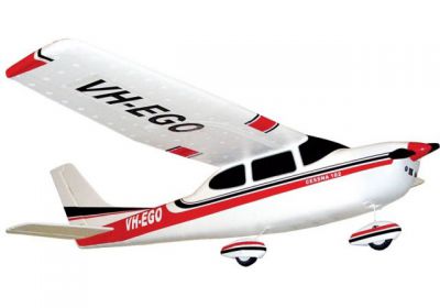 Самолет Art-Tech Cessna 182 400CL 2.4GHz (RTF Version) 21018 Бело-красный ― РуМ - Радиоуправляемые Модели