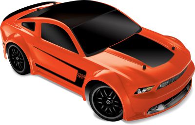 Автомобиль Traxxas Ford Mustang Boss 302 XL-2.5 4WD 1:16 EP (Orange RTR Version) 7303 ― РуМ - Радиоуправляемые Модели