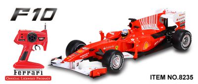 Автомобиль MJX R/C Ferrari F10 Full Function 1:10 27MHz (RTR Version) 8235