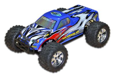 Автомобиль BSD Racing Monster Truck 4WD 1:10 2.4GHz EP (Blue RTR Version) BS706T Blue