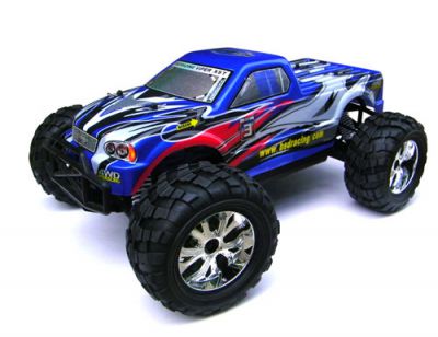 Автомобиль BSD Racing Brushless Monster Truck 4WD 1:10 2.4GHz EP (RTR Version) BS909T Blue