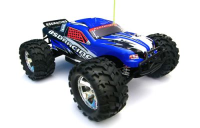 Автомобиль BSD Racing Brushless Monster Truck 4WD 1:8 2.4GHz EP (Blue RTR Version)[BS808T-Blue]