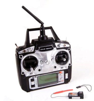 Комплект радиоаппаратуры FlySky 6-канальная 2.4GHz FS-T6