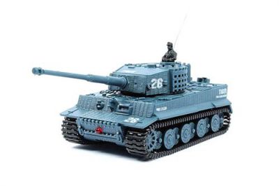 Танк Great Wall Toys Tiger 1:72 со звуком 2.4GHz (2117-4) Серый