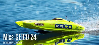 Катамаран PRO Boat USA Miss Geico 24 2.4GHz (RTR Version) PRB0500