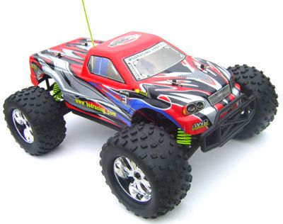 Автомобиль BSD Racing Brushless Monster Truck 4WD 1:10 2.4GHz EP (RTR Version)[BS909T-Red]