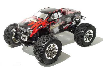 Автомобиль Thunder Tiger SLEDGE HAMMER MTA-4 V2 MONSTER TRUCK 1:8 Нитро (6225-F101) Красный