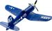 Самолет Art-Tech F4U Corsair 200CL 2.4GHz (RTF Version) 21451 Синий