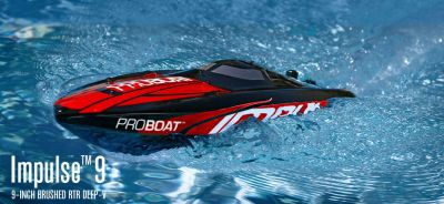 Катер PRO Boat Impulse 9 2.4GHz 228.6 мм (RTR) PRB08000