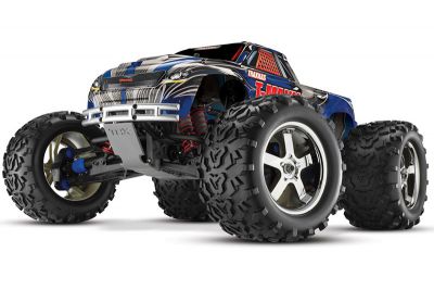 Автомобиль Traxxas T-Maxx 3.3 Nitro 4WD 1:10 2.4Ghz (RTR Version) 4907 Blue ― РуМ - Радиоуправляемые Модели