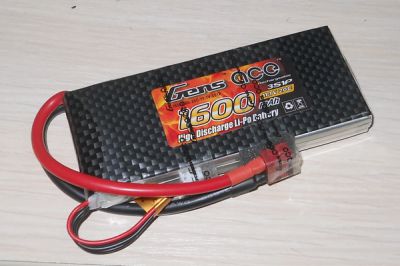 Аккумулятор Gens Ace Li-Po battery 11.1V 1600 mAh 3S1P 20C Soft Case (AE-1600-3S-20S)