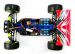 Автомобиль BSD Racing Buggy 4WD 1:10 2.4GHz EP (Red RTR Version) BS701G Red