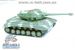 Танк C.D.L.Toys M26 Pershing vs T-72 1:58 IR (RTR) в металле (танковый бой)