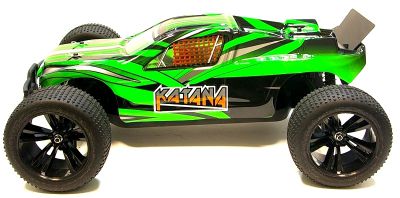 Автомобиль Himoto E10XTg - Трагги 1:10 Katana E10XT Brushed (Зелёный)