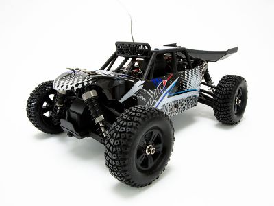 Автомобиль Himoto Barren E18DB 1:18 Desert Buggy Brushed Коллекторный Синий