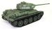 Танк Heng Long T-34-85 1:16 с пневмопушкой и дымом 2.4GHz