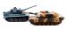 Танк Huan Qi Tiger I vs M1A2 Abrams 1:32 IR (RTR) Battle Tanks 508 Камуфляж (танковый бой)