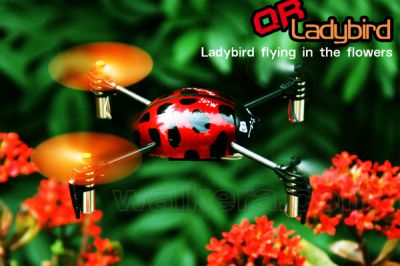 Квадрокоптер Walkera QR Ladybird 6-Axis Mini UFO W/DEVO7 TX Ladybird-DEVO7 "Божья Коровка"