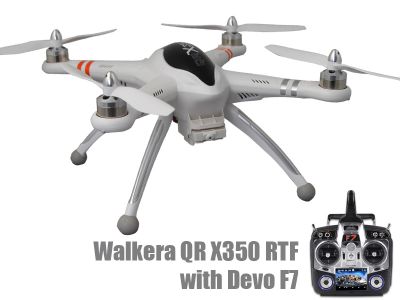 Квадрокоптер Walkera QR X350 FPV с пультом DEVO F7 и камерой RTF