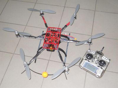 Гексакоптер RC-HELI X6 570 (MultiWii controller) 2.4GHz RTF RCH-SK-X6-570-001