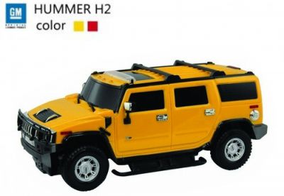 Автомобиль Kidztech Hummer H2 27MHz 1:43 лицензионная SQW8004-H2y Жёлтый