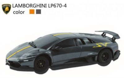Автомобиль Kidztech Lamborghini LP670 40MHz 1:43 лицензионная SQW8004-LP670b Черный