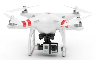 Квадрокоптер DJI PHANTOM 2 RTF 2.4GHz с 3-хосевым подвесом Zenmuse H3-3D